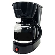 InnoLife CM1009-ET 12-Cup Coffee Maker Coffeemaker with Glass Carafe, Black