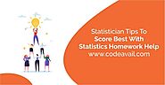 Statistician Tips To Score Best With Statistics Homework Help