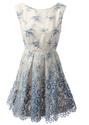 Alice+Olivia Floral Lace Dress