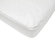 American Baby Company Waterproof Fitted Crib and Toddler Protective Mattress Pad Cover, White