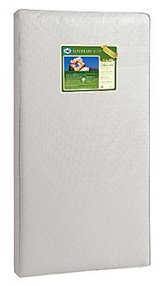 Sealy Soybean Foam-Core Infant/Toddler Crib Mattress - Hypoallergenic Soy Foam, Extra Firm, Durable Waterproof Cover,...