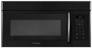 Frigidaire FFMV162L 1.6 Cubic Foot Over-The-Range Microwave with Fits-More Capacity, 1,100 Watts and, Black
