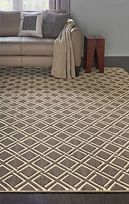 Custom Rugs Machine Made Mediterranean Sparta Sprta Prote-B Lt. Brown - Chocolate & Ivory - Beige colors | Oriental D...