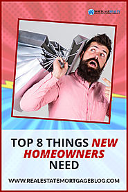 Top 8 Important Things New Homeowner Need