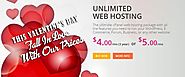 Valentine's Day Web hosting deal