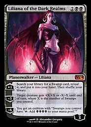 Liliana of the Dark Realms (102/249) - Magic 2014