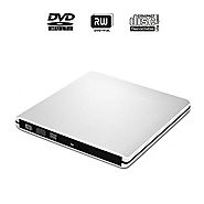USB 3.0 DVD RW Drive, E-More External CD DVD Drive USB3.0 Ultra Slim Portable DVD Rewriter Burner CD/DVD-RW Writer Bu...