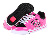 Zappos - Heelys - Motion (Little Kid/Big Kid/Women's) (Hot Pink/Black Synthetic Patent Leather) - Footwear