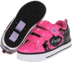 Zappos - Heelys - Speed X2 Lighted (Little Kid/Big Kid/Adult) (Pink/Black) - Footwear