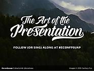 The Art of the Presentation