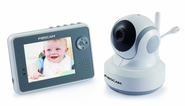 Foscam FBM3501 Digital Video Baby Monitor - 2.4 Ghz with Pan/Tilt, Nightvision and Two-Way Audio/Video Camera with 3....