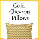 Gold Chevron Throw Decorative Pillows on Pinterest