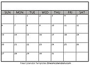 Blank Printable Calendar