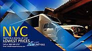 NYC Party Bus Rental at The Lowest Prices
