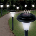 Garden Creations JB5629 Solar-Powered LED Accent Light, Set of 8