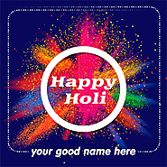 Happy Holi Wishes 2019 With Name In Advance