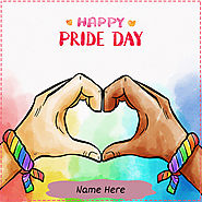 Gay Pride Day Greeting Cards 2019 With Name