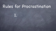 Tryary - Law of Attraction in Action - The 6 Reasons Why You Procrastinate