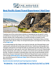 Best Pacific Coast Travel Experience I Had Ever