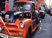 SF Giants Fan Vehicle is Curbed on Victory Day | Postcards from SF