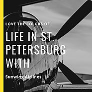 Love the colors of life in St. Petersburg with Sunwing Airlines