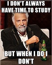 University was SO easy