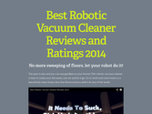 Best Robotic Vacuum Cleaner Reviews and Ratings 2014
