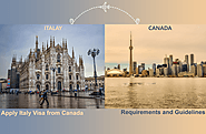 Apply Italy Visa from Canada: Requirements and Guidelines - Schengen Visa Itinerary - Flight Itinerary - Hotel Bookin...
