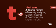 Free Font Tikal Sans by Latinotype | Font Squirrel