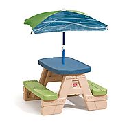 Step2 Sit and Play Picnic Table with Umbrella