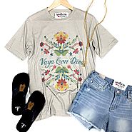 Vaya Con Dios ~ This new graphic tee is... - Southern Honey Boutique | Facebook
