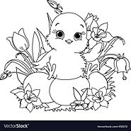 25# Easter Bunny Coloring Pages & Drawing Sheets [Printable PDF Download] | Happy Easter Images Quotes