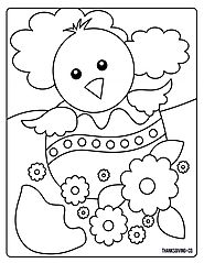 40+ Easter Coloring Pages For Kids, Toddlers [Free Printable Pictures Download] | Happy Easter Images Quotes