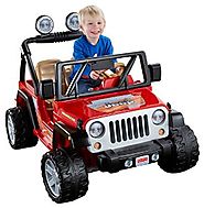 Power Wheels Jeep Wrangler (Lava Red/Black)