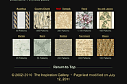 La galería de inspiración - Índice de patrones de papel tapiz