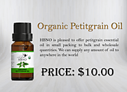 Shop Now! 100% Pure Organic Petitgrain Oil Online at Best Price