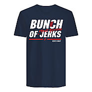 Bunch Of Jerks Front Running T Shirt