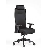 Ergo High Back 24/7 Chair - Robust, ergonomic 24/7 control room chair