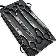 Ubuy Belgium Online Shopping For Dog Grooming Scissors Sets in Affordable Prices.