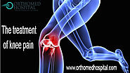 What is the treatment of knee pain?