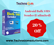 Hurry! Get 20% off on the Android Bulk SMS Sender