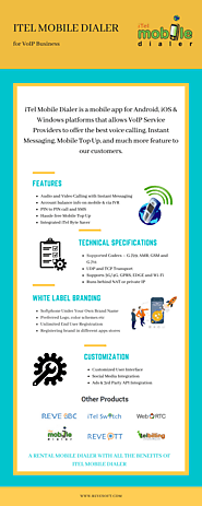 iTel Mobile Dialer for VoIP Business