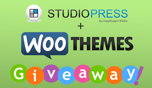 Giveaway: All StudioPress+WooThemes Themes + 2 Premium Plugins