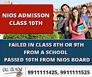 NIOS 10th Admission Secondary 2020-2021 Form Fill up, Fees Last Date