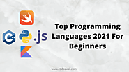 Learn 5 Best Top Programming Languages 2021
