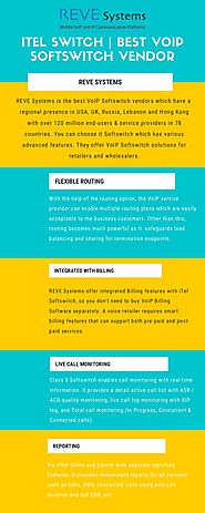 iTel Switch | Best VoIP Softswitch Vendors | REVE Systems