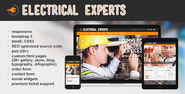 Electrical Experts website template: html5-responsive-bootstrap3