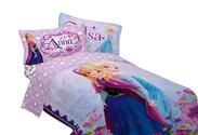 Disney 64 by 86-Inch Frozen Celebrate Love Comforter, Twin