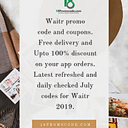 Waitr Promo Code July 2019 | 18promocode | Visual.ly