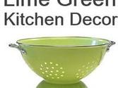 Lime Green Kitchen Decor